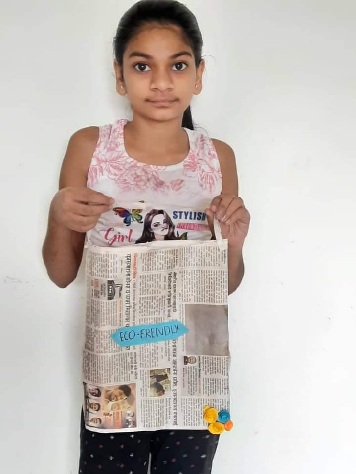 Paper Bag Making Activity MVPS's Udoji Horizon School